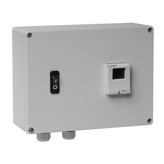 Helios ZLS-ZU 31 Installation And Operating Instructions Manual
