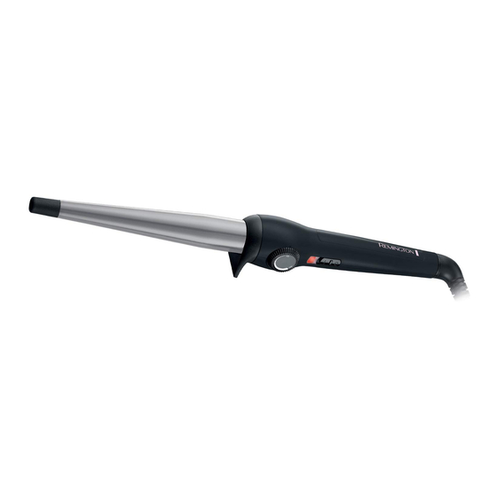 User Manuals: Remington Curl Create Wand Curling