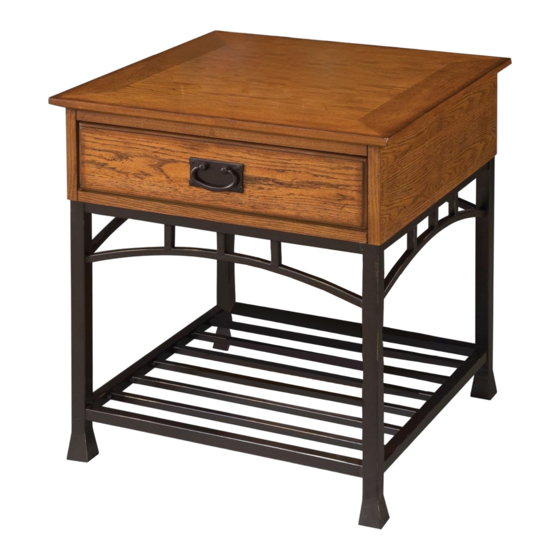 Homestyles Modern Craftsman 5050-20 Assembly Instructions