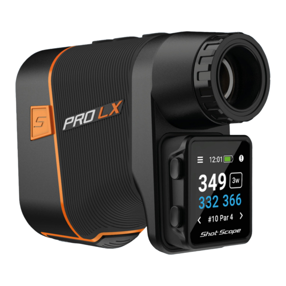 Shot-Scope PRO LX+ User Manual