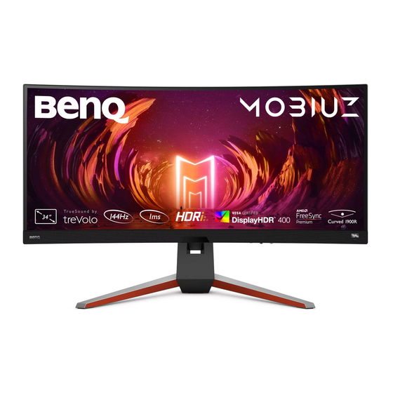 BenQ Mobiuz EX3415R User Manual