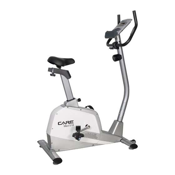CARE FITNESS Med-518 Manual