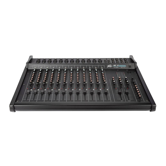 Peavey MD-III Owner's Manual