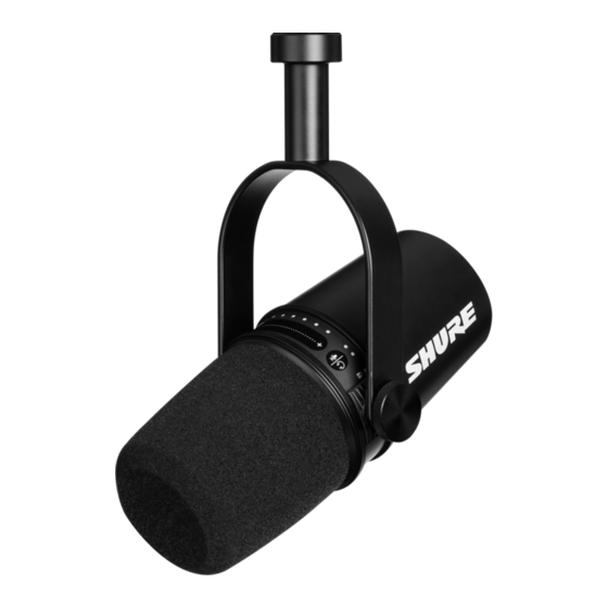 Shure MV7 Manual