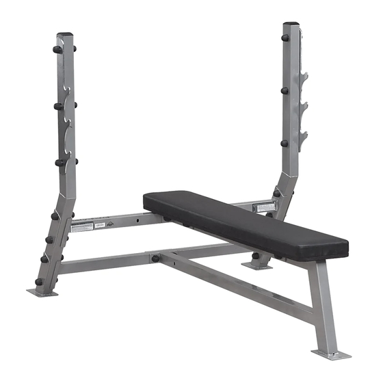Body Solid SFB349G Owner's Manual