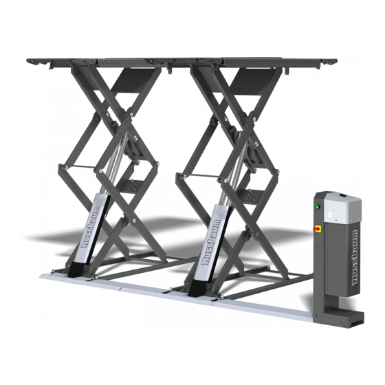 Nussbaum JUMBO LIFT 3200 NT Operating Manual