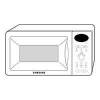 Samsung C101B Owner's Instructions And Cooking Manual
