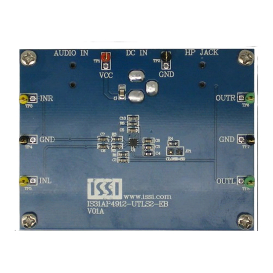 ISSI IS31AP4912 Manual