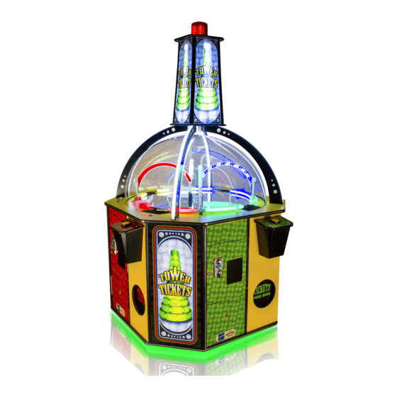 Bay Tek Games TOWER OF TICKETS Service Manual