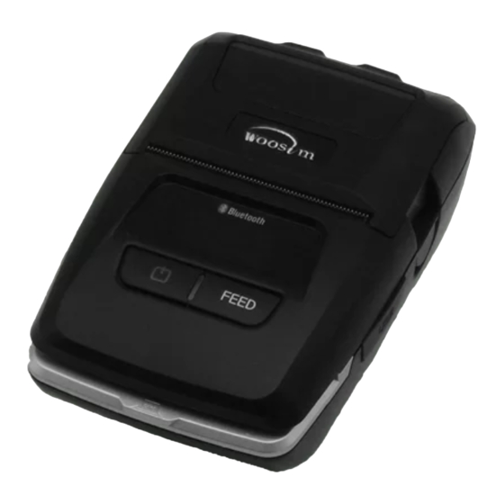 WOOSIM WSP-L240 Operator's Manual