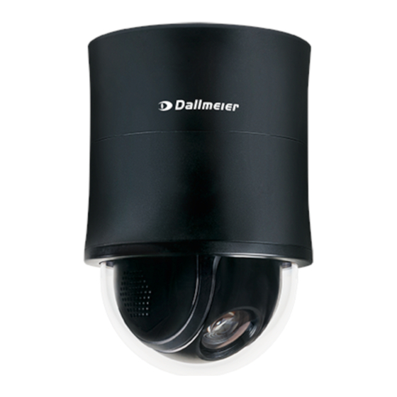 dallmeier DDZ5200HD Series Quick Start Manual