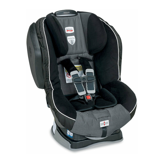 Britax ADVOCATE User Manual