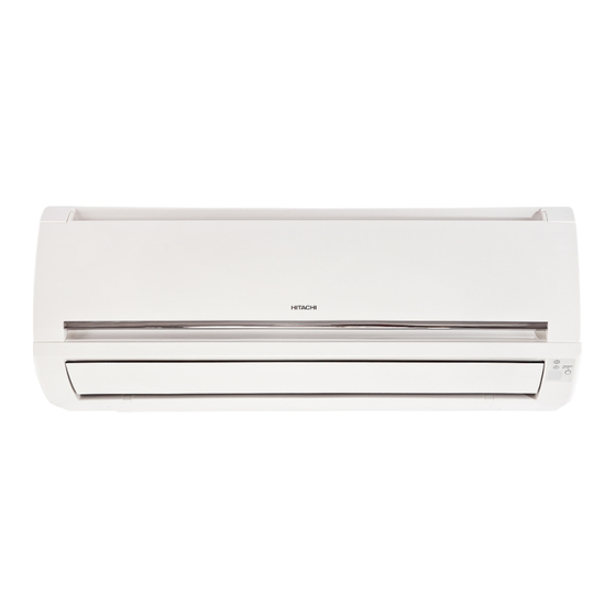 Hitachi RAS-14EH2 Air Conditioner Manuals