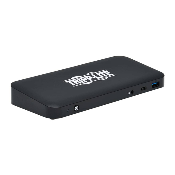 Tripp Lite U442-DOCK8-BINT Owner's Manual