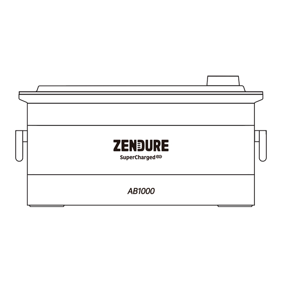 Zendure AB1000 User Manual