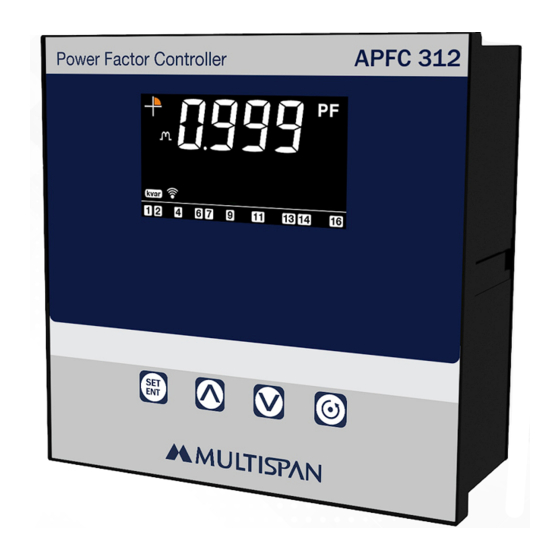 MULTISPAN APFC 312 User Manual