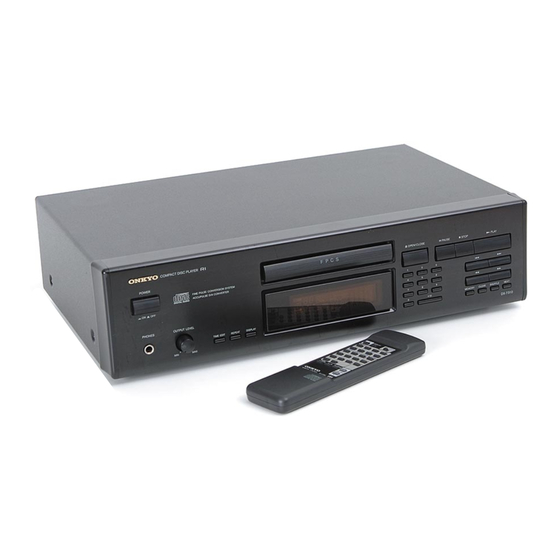 Onkyo DX-7310 Service Manual