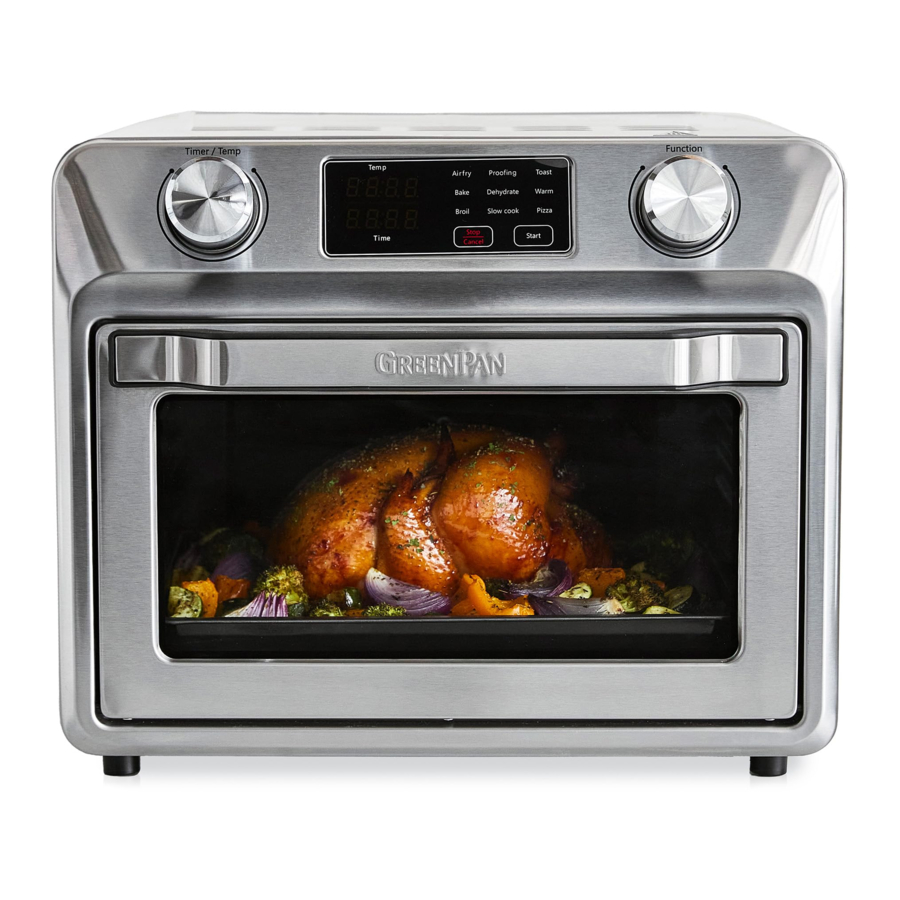 Green Pan 9-IN-1 AIR FRY OVEN Manual