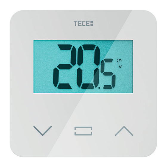 TECE TECEfloor Smart Home SH-DT Manual