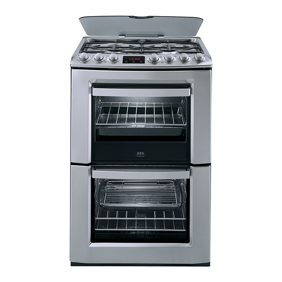 AEG Electrolux D77000GF Installation And Operating Instructions Manual