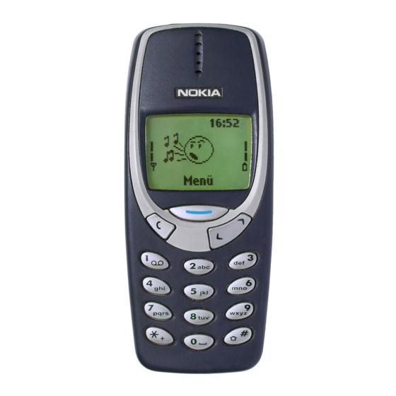 NOKIA 3310 OWNER'S MANUAL Pdf Download | ManualsLib