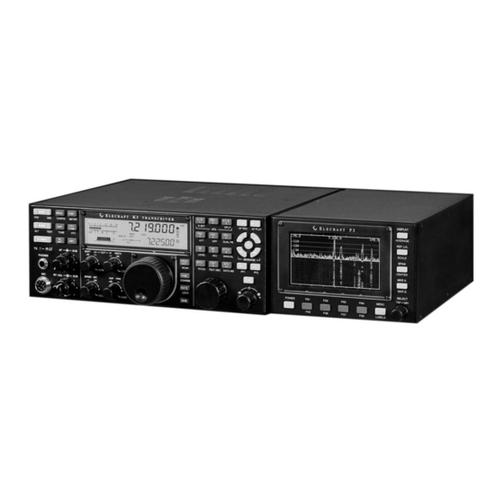 ELECRAFT P3 Owner's Manual