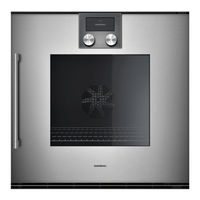 Gaggenau BO 470/471 Instruction Manual