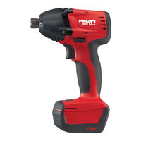 Hilti SIW 18-A Original Operating Instructions