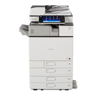 Ricoh MP C4503 Technical Bulletin