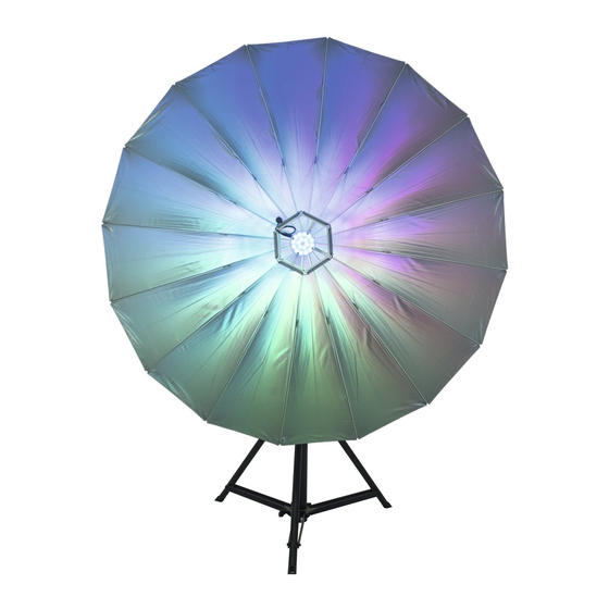 EuroLite LED Umbrella 140 User Manual