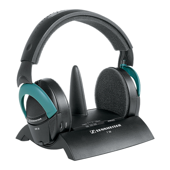 SENNHEISER RS30 RS 30 PRODUCT MANUAL Pdf Download ManualsLib