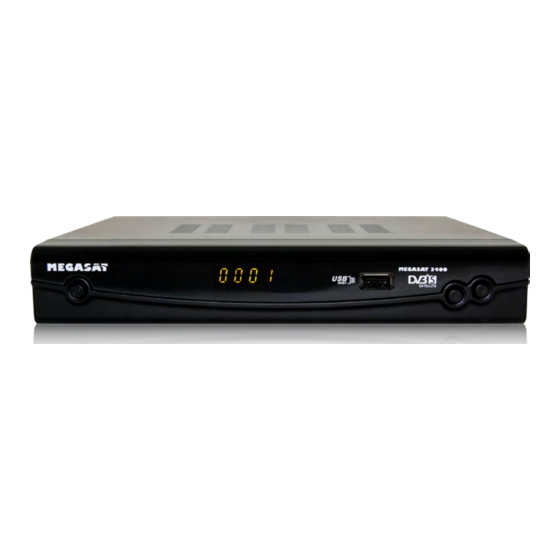 Megasat 3400se Manuals