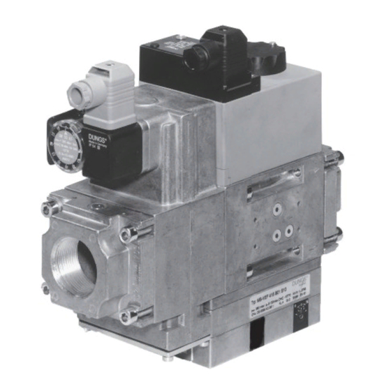 Dungs GasMultiBloc MB-VEF B01 Instructions Manual