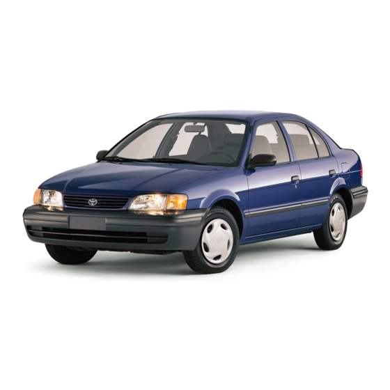 Toyota Tercel 1998 Manual
