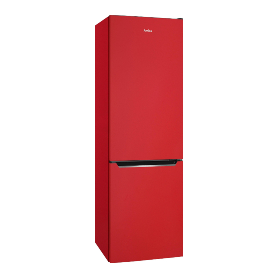 User Manuals: Amica KGCN388196FR Fridge-Freezer Combo