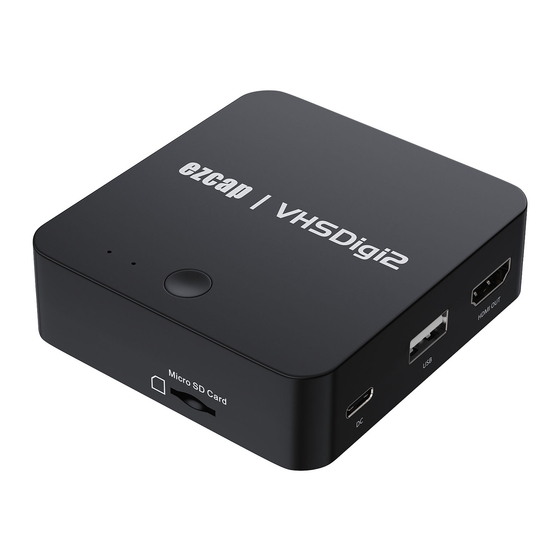 EzCAP ezcap181 Manual