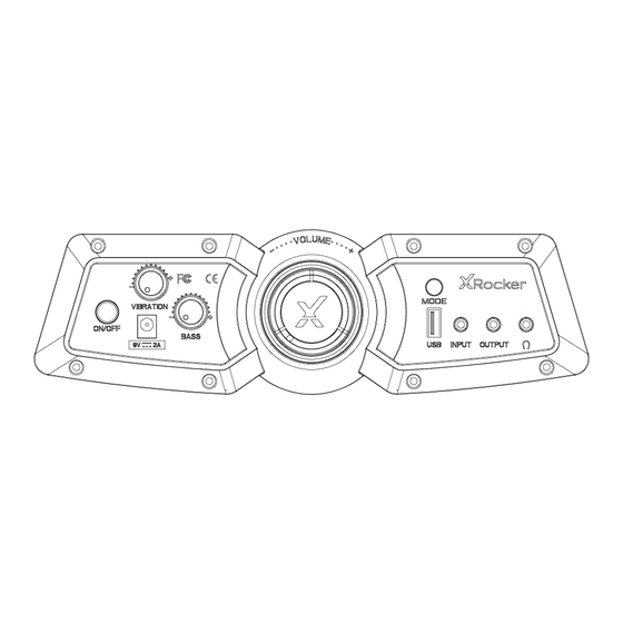 XROCKER 2.1 WIRELESS with vibration Manual