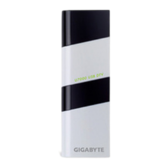 Gigabyte GT-U7000-RH User Manual