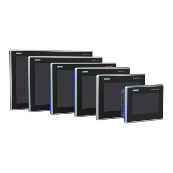 Siemens 6AV2128-3QB40-0AX0 Compact Operating Instructions