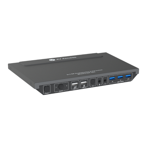 AV Access 8KSW21DP-DM User Manual