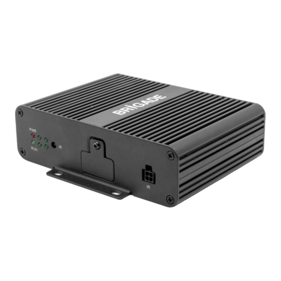 Brigade Backeye360 VBV-360-10000-AI Manuals