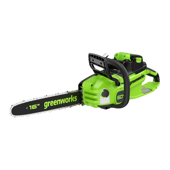 GreenWorks CSC404 Operator's Manual
