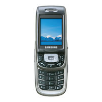 Samsung SGH-D500 User Manual
