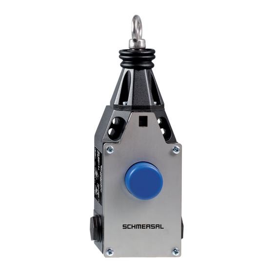 schmersal EX-ZQ 900 Operating Instructions Manual