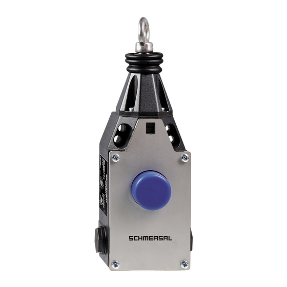 schmersal EX-ZQ 900 Operating Instructions Manual