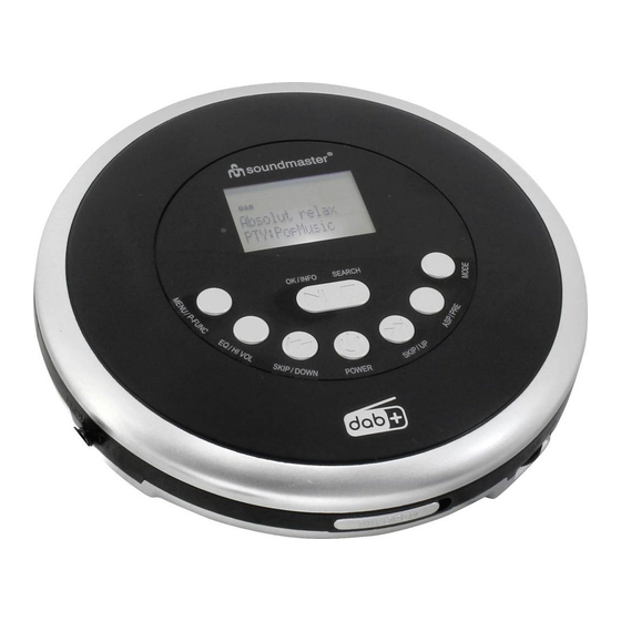 SOUNDMASTER CD9290 Instruction Manual