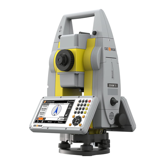 GeoMax Zoom75 Quick Manual