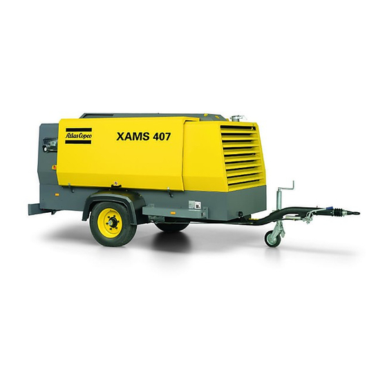 Atlas Copco XAMS 407 Cd7 Instruction Manual