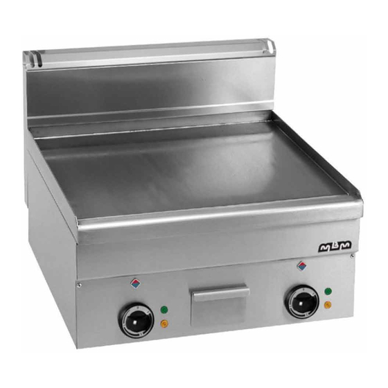 MBM MINIMA Series Installation, Use And Maintenance Instructions