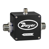 Dwyer Instruments MFS Series Installation And Operating Instructions Manual